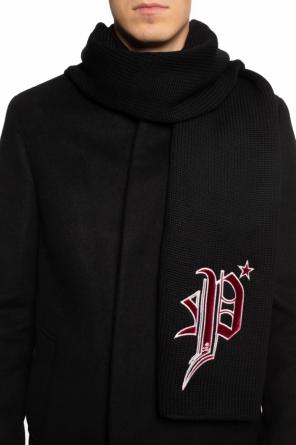 Logo-embroidered shawl, zdjęcie 2 Logo-embroidered shawl od Philipp Plein